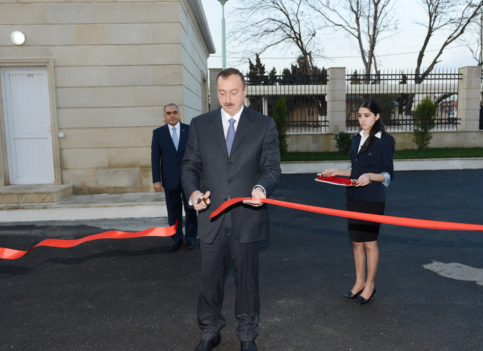 President Ilham Aliyev inaugurates experimental-research factory of the ministry of defense industry (PHOTO)