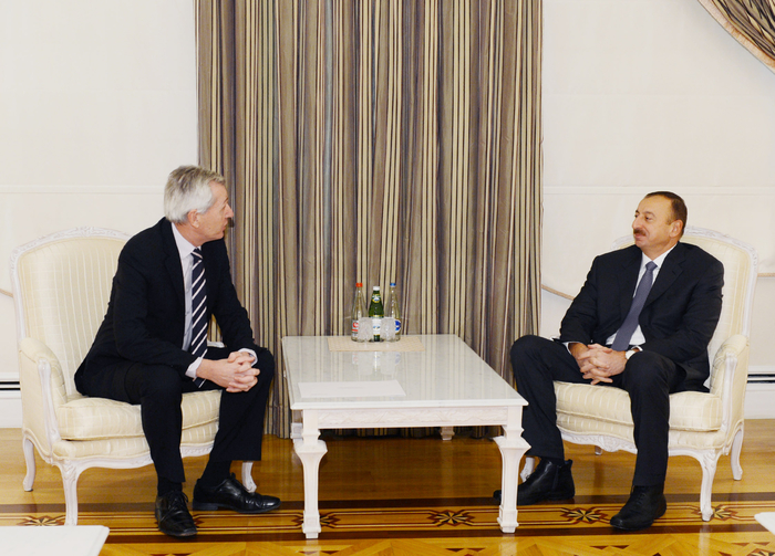 Azerbaijani President receives member of British Parliament