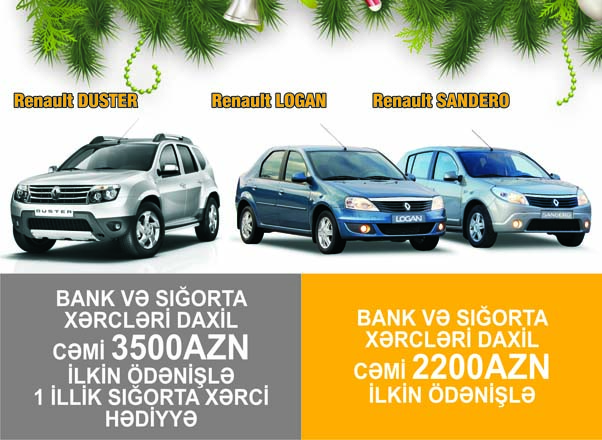 "Renault Azərbaycan"dan Yeni il sürprizləri