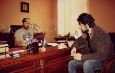 В Азербайджане снимается сериал в жанре криминальной драмы "Пятно" (фотосессия)