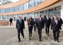 Президент Азербайджана и его супруга приняли участие в открытии в Гусаре отеля «Зирвя» (ФОТО)