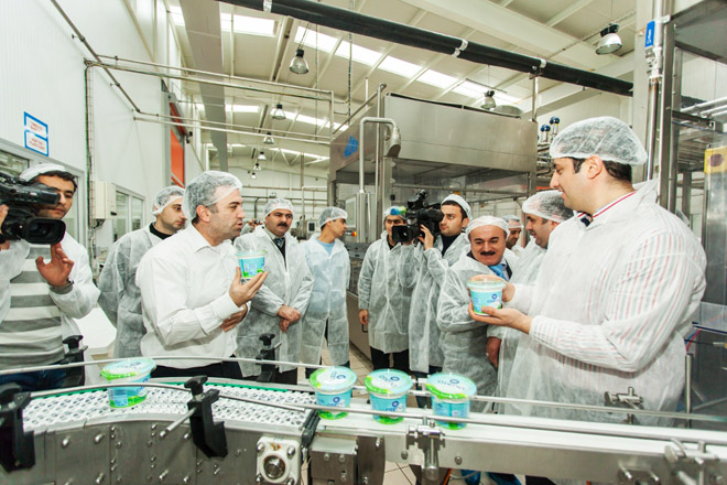 Один из ведущих производителей молочнокислой продукции Азербайджана полностью автоматизировал свою деятельность (ФОТО)