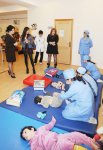 Лейла Алиева встретилась с пациентами Психоневрологического центра, воспитанниками детского дома номер 1 и жильцами общежития для девушек в Баку (ФОТО)