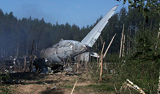 C-135 aircraft blasts near Kyrgyz-Kazakh border