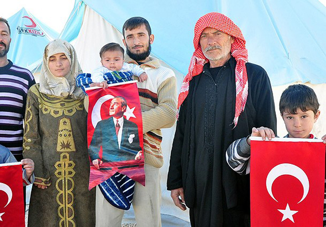 50 bin Türkmen Türkiye’ye yöneldi
