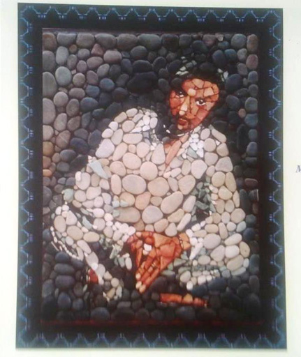 Уникальная живопись из камней полковника полиции Самеда Самедоглу (фотосессия) - Gallery Image