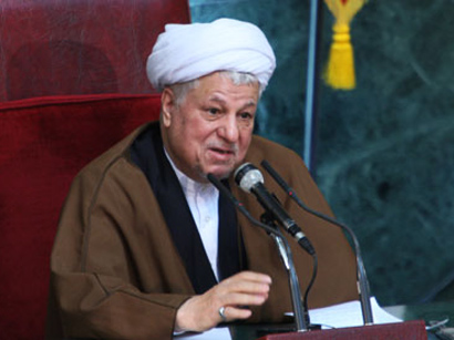 Iran's former president Rafsanjani meets president-elect Rouhani