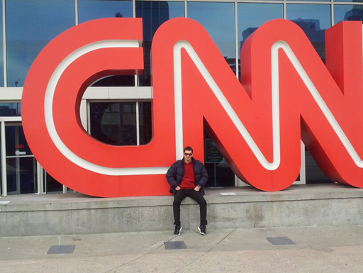 Азербайджанский телеведущий прошел практику на CNN: "Я был потрясен увиденным!" (фото)