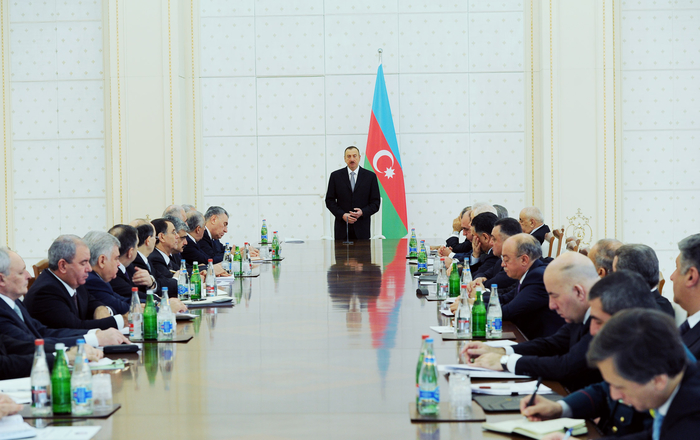 Под председательством Президента Азербайджана состоялось заседание Кабмина