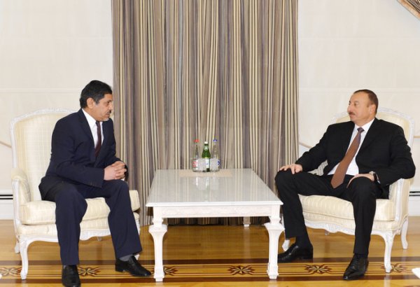 Azerbaijani President receives outgoing Saudi Arabian ambassador