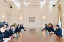 Prezident İlham Əliyevin Sloveniyanın Baş naziri ilə görüşü olub