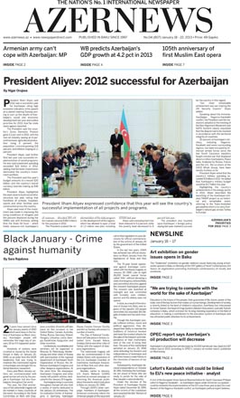 Вышла в свет очередная печатная версия газеты AzerNews - Gallery Image