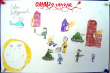 Трагедия 20 января в рисунках детей (фотосессия)