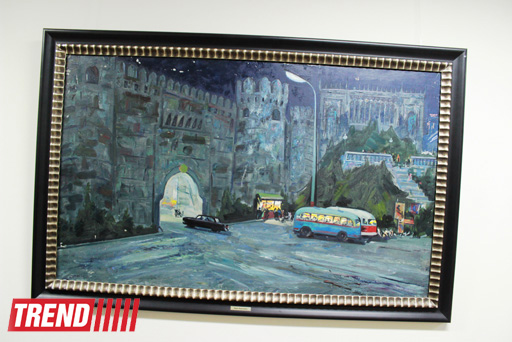 Ичери шехер в картинах известных азербайджанских художников (фотосессия) - Gallery Image