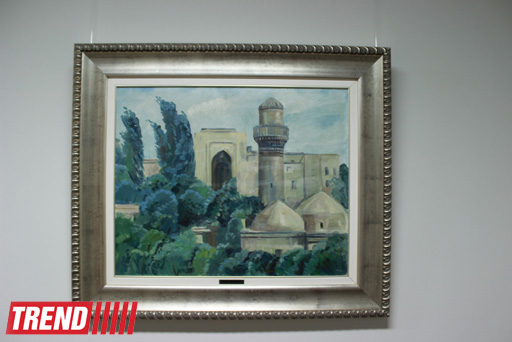 Ичери шехер в картинах известных азербайджанских художников (фотосессия) - Gallery Image