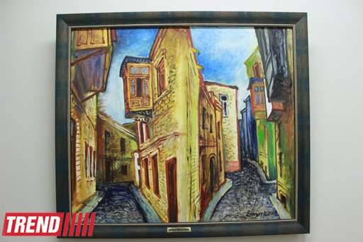 Ичери шехер в картинах известных азербайджанских художников (фотосессия)