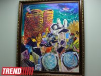 Ичери шехер в картинах известных азербайджанских художников (фотосессия) - Gallery Thumbnail
