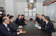 В Давосе состоялась встреча президентов Азербайджана и Швейцарии (ФОТО) - Gallery Thumbnail