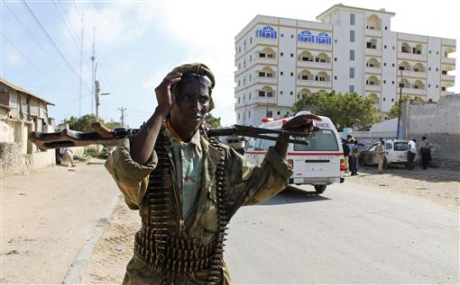 Suicide bomber kills at least 13 in police academy attack in Somali capital (UPDATE)