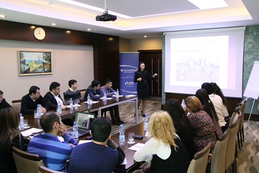 Азербайджанский AccessBank приступил к реализации проекта "Школа карьеры" (ФОТО) - Gallery Image