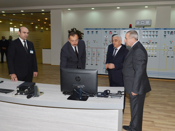 President Ilham Aliyev opens new substations and administrative buildings of Bakıelektrikshabaka company (PHOTO)