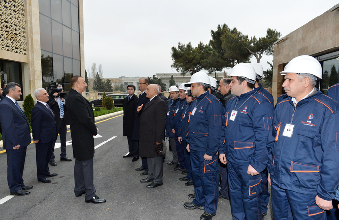 President Ilham Aliyev opens new substations and administrative buildings of Bakıelektrikshabaka company (PHOTO)
