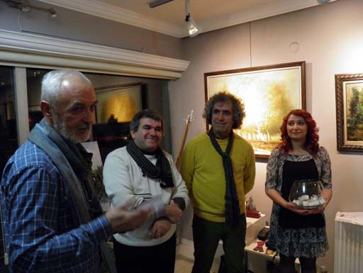 В Турции проходит выставка азербайджанского художника Наваи Метина Мамедоглу (фотосессия)