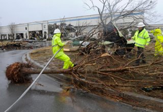 ABŞ-da tornado nəticəsində iki nəfər ölüb