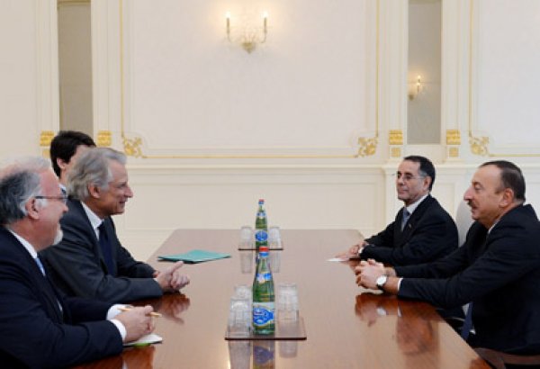 Президент Азербайджана принял бывшего премьер-министра Франции