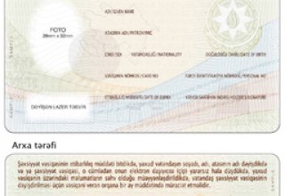 Yeni nəsil şəxsiyyət vəsiqələrində “Elektron imza” sertifikatları yerləşdirilib