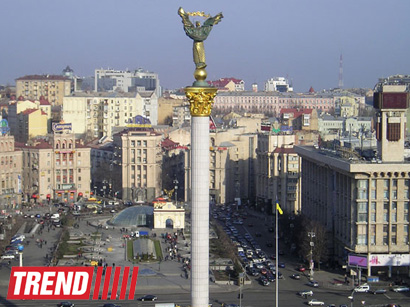 Ukraynanın Avropaya inteqrasiyasını dəstəkləyən yüzlərlə insan Kiyevdə nümayiş keçirir
