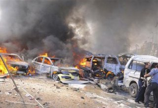 Intensified mortar attack kills 8 in Syrian capital