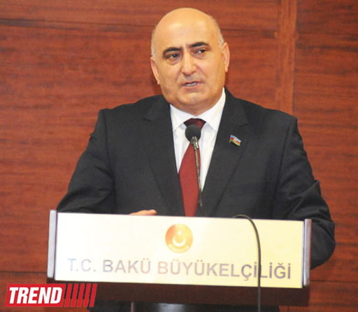 В посольстве Турции в Баку почтили память жертв Ходжалинского геноцида (версия 2) (ФОТО)