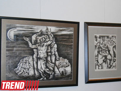 В Баку в школе искусств состоялась выставка, посвященная Ходжалинской трагедии