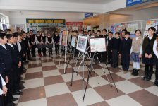 Общественное объединение "Miras" организовало выставку, посвященную Ходжалинской трагедии (фото)