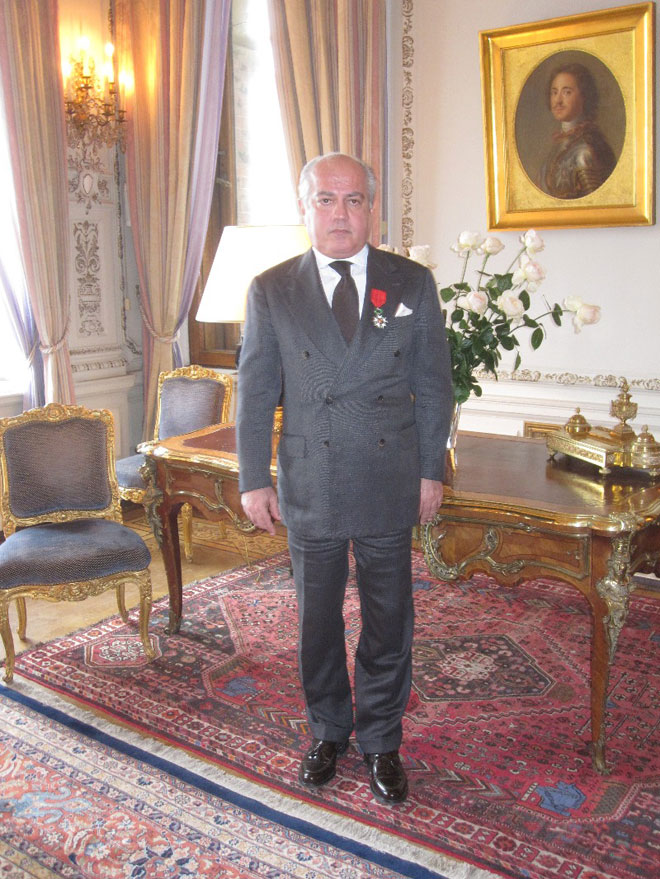 Председатель Бакинского фонда наследия Нобелей награжден знаком "Почета" Российской Федерации