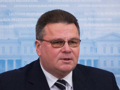 Litvanın xarici işlər naziri Bakıda danışıqlar aparacaq