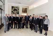 Azerbaijani President inspects new block of Azerbaijan State Academy of Fine Art (PHOTO)