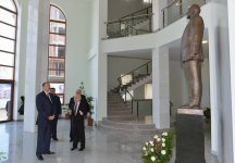 Президент Азербайджана ознакомился с условиями, созданными в новом корпусе Госакадемии художеств (ФОТО)