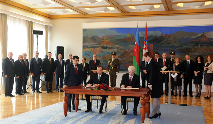 Azerbaijan, Croatia sign Zagreb Declaration on strategic partnership and friendly relations (PHOTO)