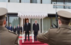 В Хорватии состоялась церемония официальной встречи Президента Азербайджана (ФОТО)