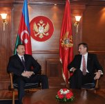 Azərbaycan Prezidenti Monteneqro parlamentinin sədri ilə görüşüb (FOTO)