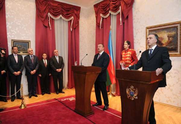 Президент Ильхам Алиев: Позиции Азербайджана и Черногории по экономическому сотрудничеству совпадают на сто процентов (ФОТО)
