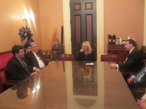 Делегация Азербайджана провела ряд официальных встреч в Калифорнии (ФОТО)