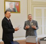 President Ilham Aliyev receives participants of civil defense conference (PHOTO)