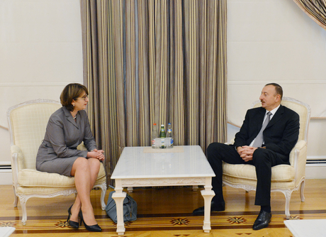 Azerbaijani President receives Georgian FM