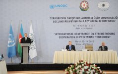 Президент Ильхам Алиев: Азербайджан вносит активный вклад в борьбу с терроризмом (ФОТО)