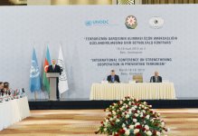 Prezident İlham Əliyev: Azərbaycan terrorizmdən əziyyət çəkən ölkələrdən biridir (FOTO)