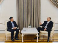 Azərbaycan Prezidenti Asiya İnkişaf Bankının vitse-prezidentini qəbul edib