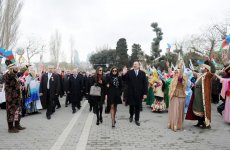 Prezident İlham Əliyev: Azərbaycan xalqı milli mənəvi dəyərlərinə həmişə sadiq olub (FOTO)
